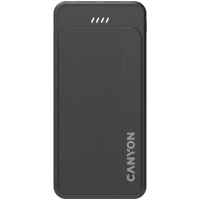 Батарея універсальна Canyon OnPower 100 10000mAh, 5В/2А, Black (CNS-CPB100B)