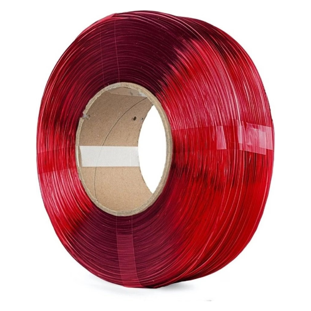 Пластик для 3D-принтера The Filament PETG Transparent 1.75mm 1kg ReFill, Red (TF-24069)