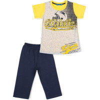 Піжама дитяча Matilda "ATHLETIC" (8778-116B-yellow)