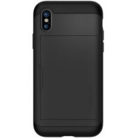 Чохол до мобільного телефона Spigen iPhone X Slim Armor CS Black (057CS22155)