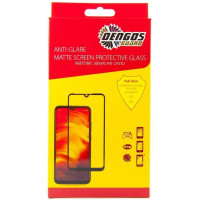 Скло захисне Dengos Full Glue Matte Samsung Galaxy A51 (TGFG-MATT-18) (TGFG-MATT-18)