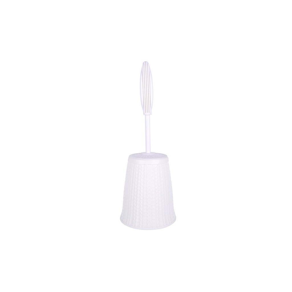 Йоржик для унітазу Violet House Віолетта White (2066629680014)