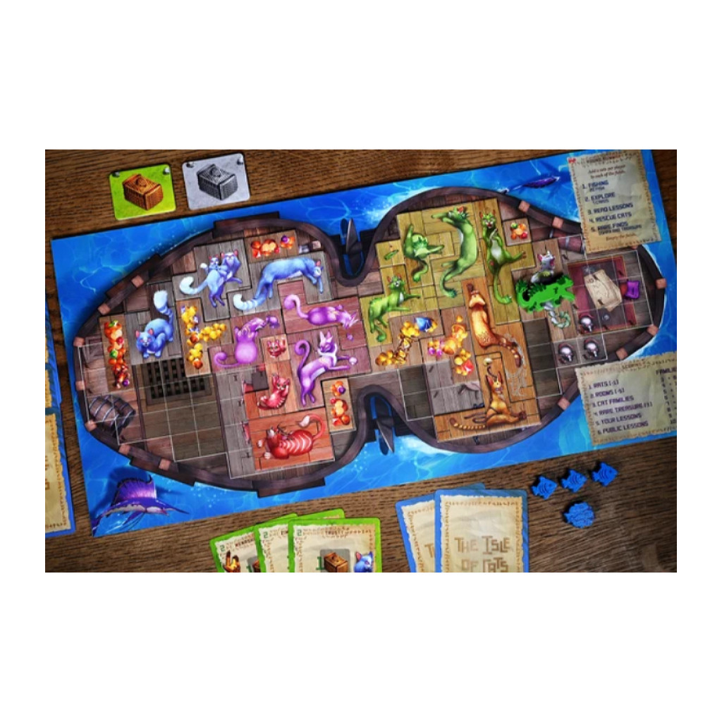 Настільна гра Geekach Games Острів котів: Набір кораблів (The Isle of Cats: Boat Pack) доповнення, українська (GKCH046OKB) Настільна гра Geekach Games Острів котів: Набір кораблів (The Isle of Cats: Boat Pack) доповнення, українська (GKCH046OKB)