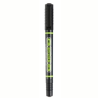 Baoke marker waterproof 0.5-2 mm, double-sided black (MARK-PER-BAO-MP2915B)