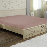 Sheet Yaroslav calico 01 beige-plum 200x220 (38765)