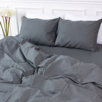 Підковдра MirSon Ranforce Elite Бязь 16-7000 Green Grey 200х220 см (2200005715376)
