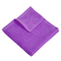 Towel Yaroslav terry YAR-400 dark lilac, 40x70 cm (37841)
