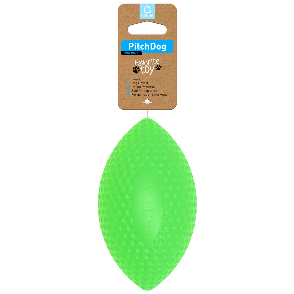 Іграшка для собак Collar PitchDog м'яч для апорту d:9 см салатовий (62415)