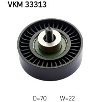 Belt tensioner roller SKF VKM 33313