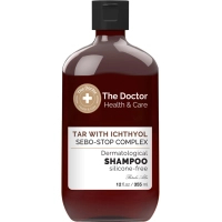 Шампунь The Doctor Health & Care Tar With Ichthyol + Sebo-Stop Complex Дьогтьовий з іхтіолом 355 мл (8588006041750)