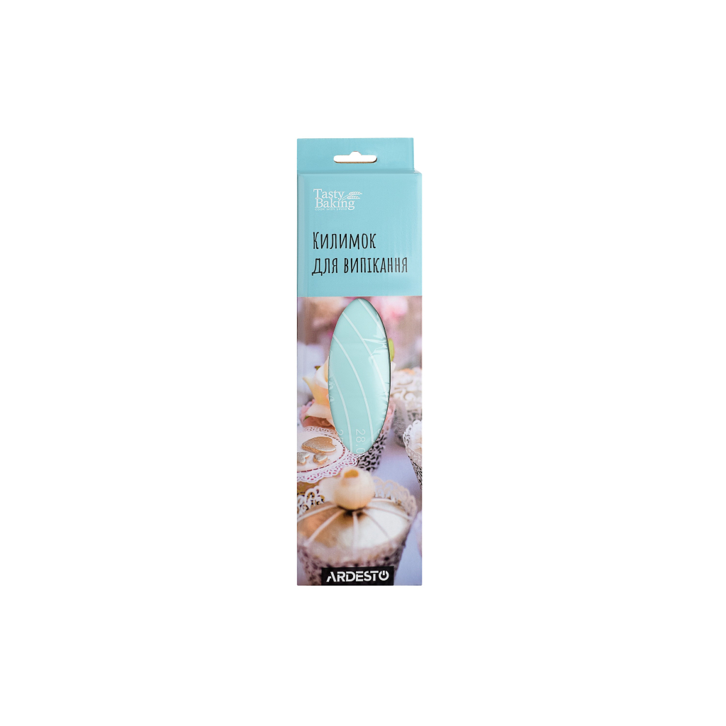 Кондитерський килимок Ardesto Tasty Baking 50 x 60 см Blue (AR2308ST)