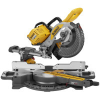 Miter saw DeWALT 54V XR FLEXVOLT Li-lon, disc 250x30 mm, XPS (without battery and battery) (DCS727N)