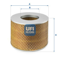 Air filter for a car UFI 27.583.00