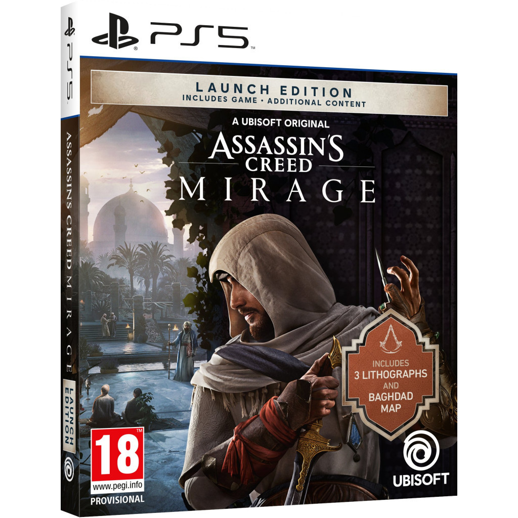Гра Sony Assassin's Creed Mirage Launch Edition, BD диск (3307216258131)