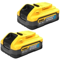 Battery for power tools DeWALT 18 XR Li-lon PowerStack 5Ah, 2 pcs. (DCBP518H2)