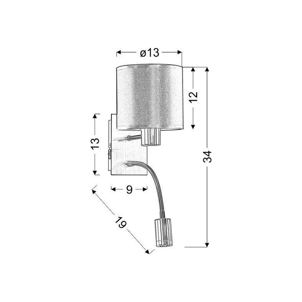 Бра Candellux 21-29287 SYLWANA (21-29287)