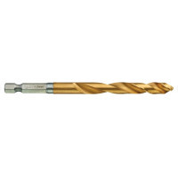 Milwaukee metal drill RedHEX HSS-G TiN, 8 mm (5 pcs) (4932478183)