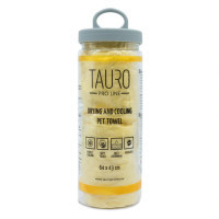 Towel for animals Tauro Pro Line for drying and cooling 64x43 cm yellow (JOY63240)