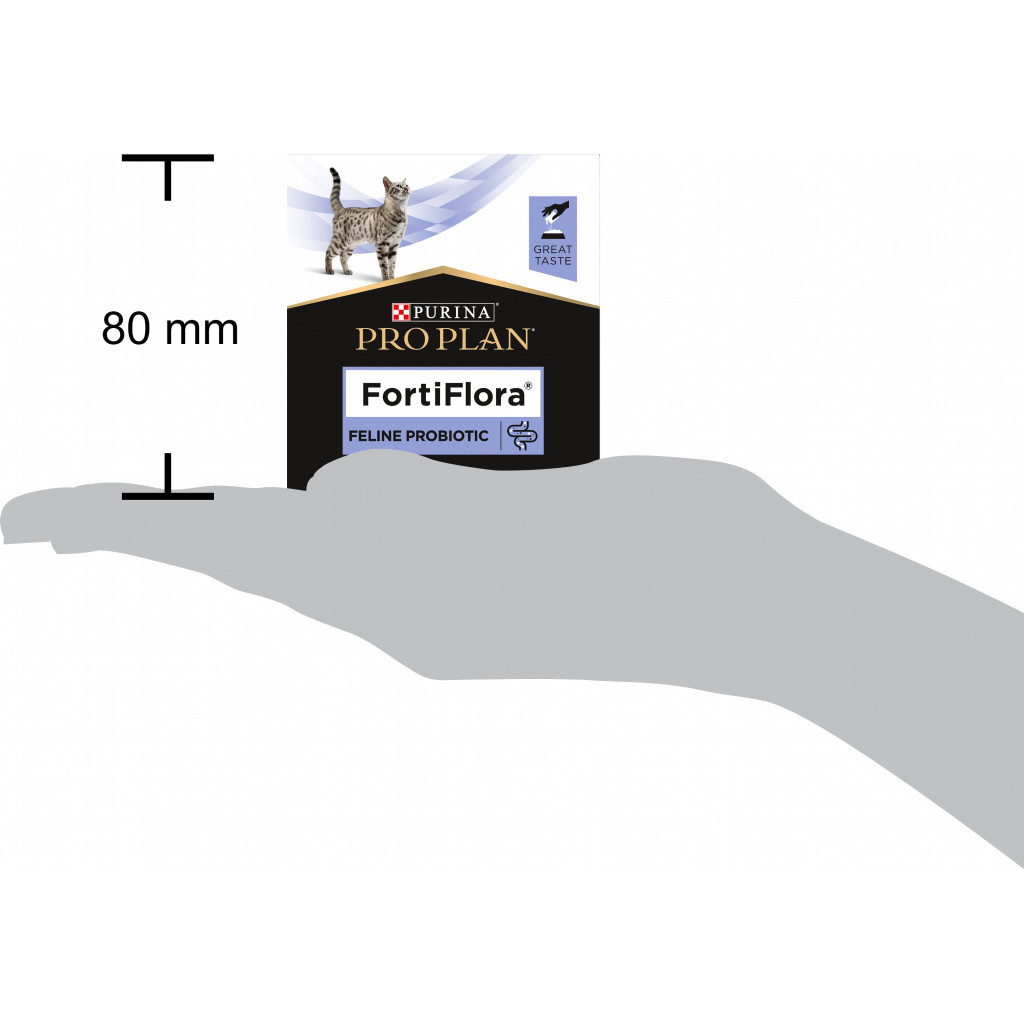 Пробіотична добавка для тварин Purina Pro Plan FortiFlora Feline Probiotic 30х1 г (8445290040794)