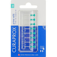 Interdental brushes Curaprox Prime Refill CPS 06 D 0.6 - 2.2 mm Without holder 8 pcs. (7612412426519)