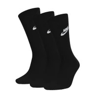 Socks Nike U NK NSW EVERYDAY ESSENTIAL CR DX5025-010 42-46 3 pairs Black (196148785661)