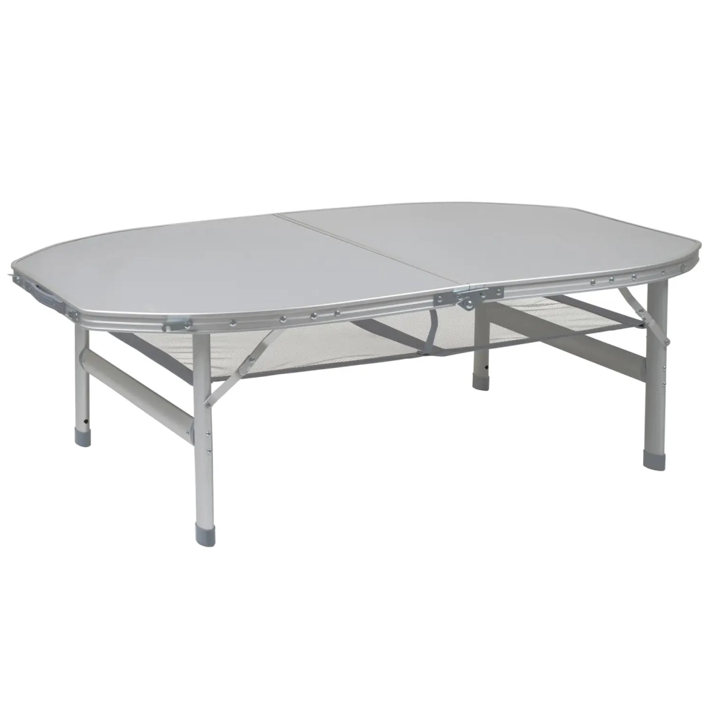 Туристичний стіл Bo-Camp Premium Oval 120x80 cm Grey (1404420)