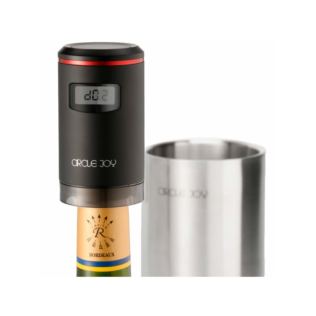 Аксесуар кухонний Xiaomi стопор для вина Circle Joy Electric Wine Bottle Opener Blac (CJ-JFS03)