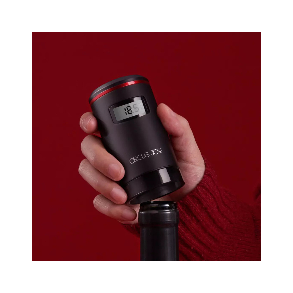 Аксесуар кухонний Xiaomi стопор для вина Circle Joy Electric Wine Bottle Opener Blac (CJ-JFS03)