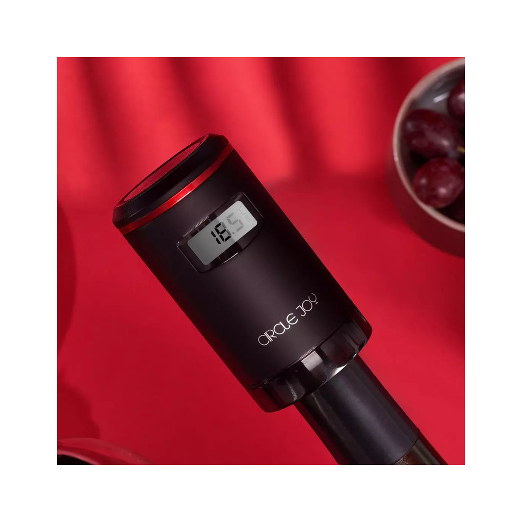 Аксесуар кухонний Xiaomi стопор для вина Circle Joy Electric Wine Bottle Opener Blac (CJ-JFS03)
