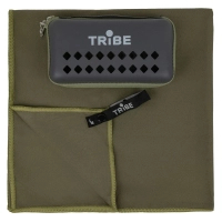 Туристичний рушник Tribe з мікрофібри в чохлі Pocket Towel 75х150 XL Army-green (T-LC-0001-XL-army-green)