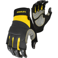 Stanley Protective Gloves Open, Size L/9, with Additional Palm Pads (SY640L)