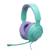 Навушники JBL Quantum 100M2 Cyan (JBLQTUM100M2CYN)