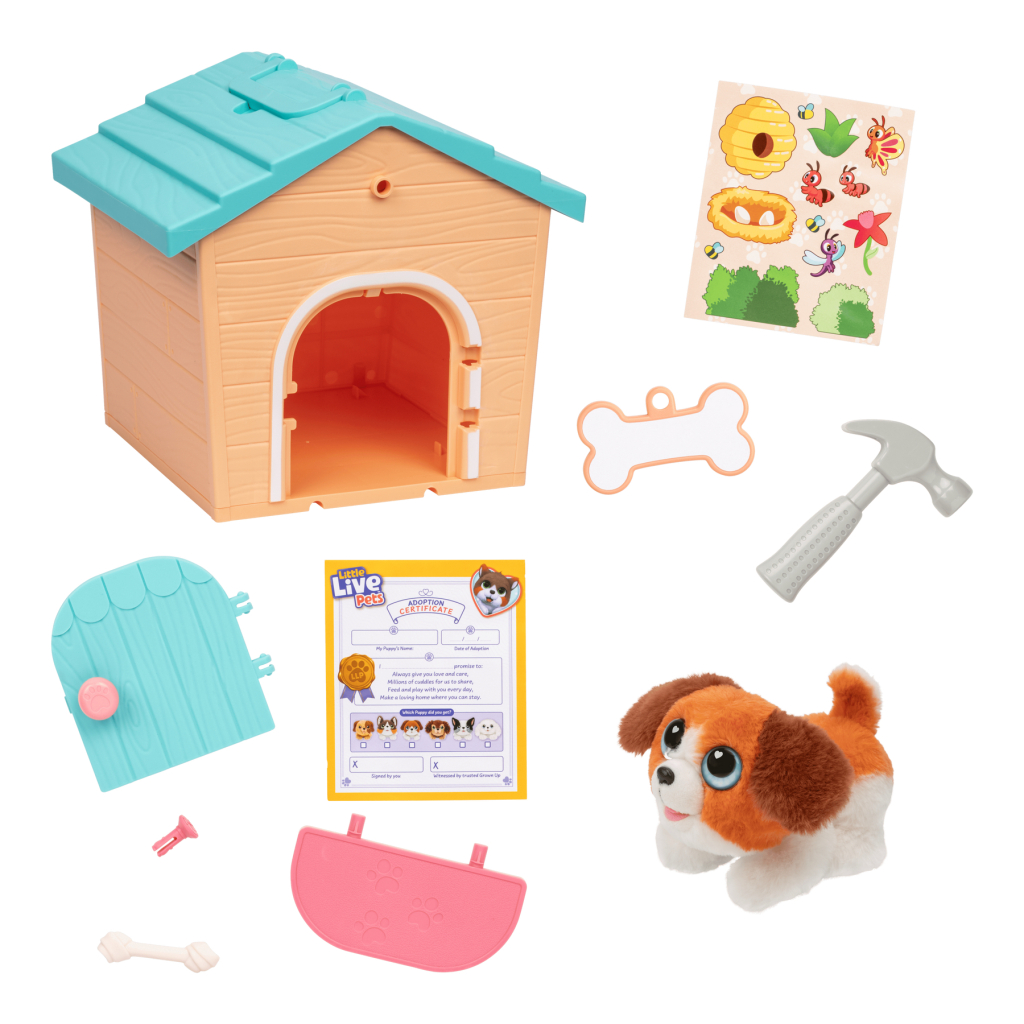 М'яка іграшка Moose Little Live Pets Будинок з сюрпризом міні оранжевий (26616)