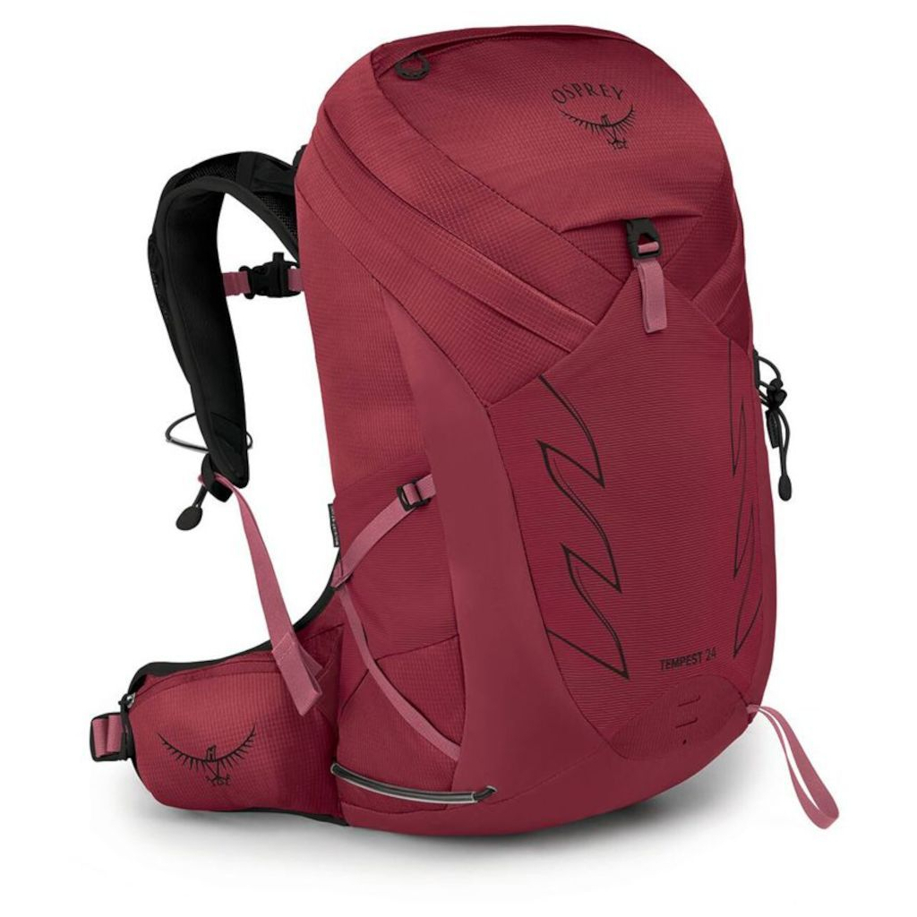 Рюкзак туристичний Osprey Tempest 24 kakio pink - WXS/S - бордовий (009.3701)