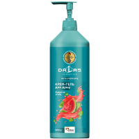 Shower gel Dalas Cosmetics Watermelon and mint 1000 g (4823128004844)