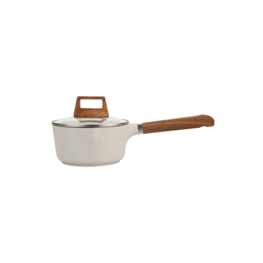 Ківш Bergner Naturally, з кришкою 16 см, 2 л (BG-30635-CR)