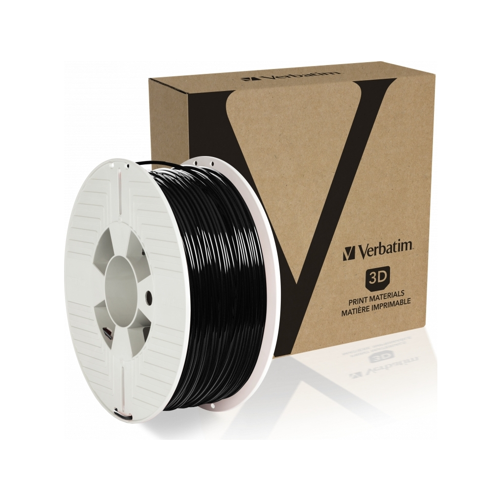 Пластик для 3D-принтера Verbatim PETG, 2,85 мм, 1 кг, Black (55060) Пластик для 3D-принтера Verbatim PETG, 2,85 мм, 1 кг, Black (55060)