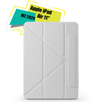 Чохол до планшета BeCover Ultra Slim Origami Magnetic Apple iPad Air 11" M2/M3 (2024/2025) Gray (712958)