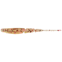 Fishing silicone FishUP Aji Triple Stick 1.9" 414 - UV Clear/Red (10pcs/pack) (1864.14.94)
