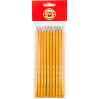Koh-i-Noor B graphite pencil (poly bag of 10 pcs) (1570.B/10P)