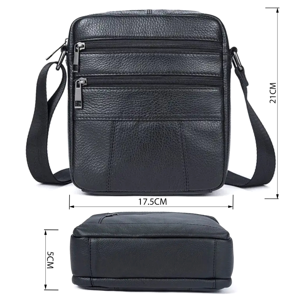 Сумка Vintage Флотар Чорна (14758)