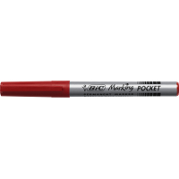 Bic permanent marker Fine, red (bc8209002)
