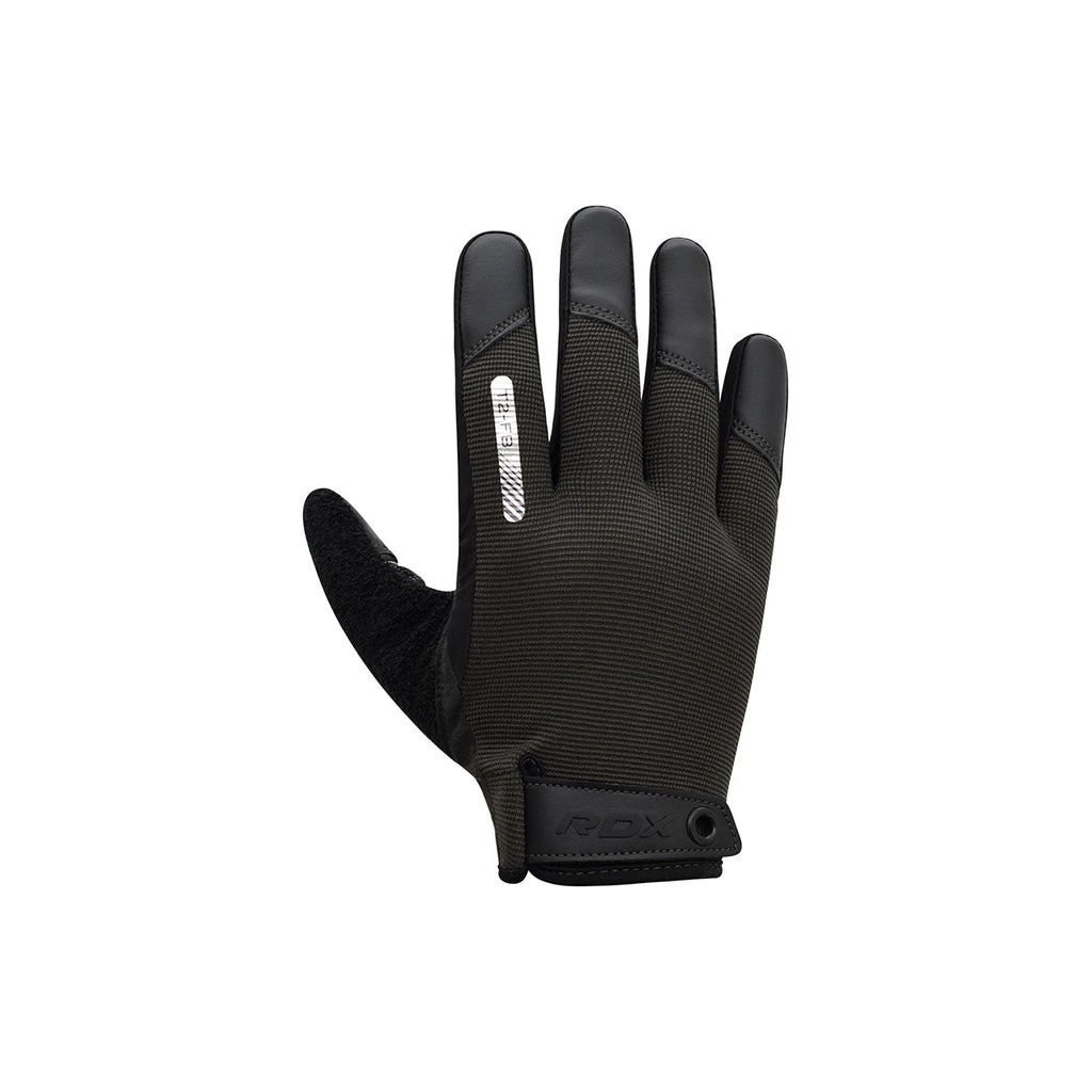 Рукавички для фітнесу RDX T2 Touch Screen Friendly Full Fingerf Black S (WGA-T2FB-S)