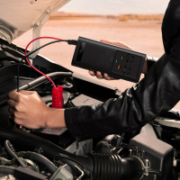 Автомобільний інвертор 12V/220V 300W IGBT Baseus In-car Inverter Baseus (CGNB010101)