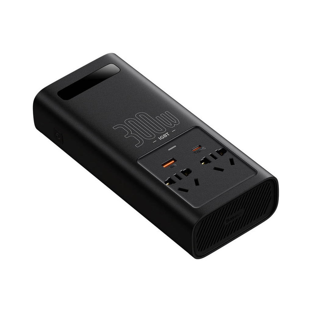 Автомобільний інвертор 12V/220V 300W IGBT Baseus In-car Inverter Baseus (CGNB010101)