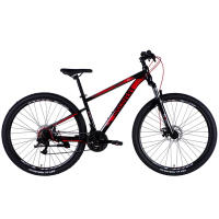 Велосипед Discovery 29" TREK DD рама-16" ST 2025 чорно-червоний (OPS-SP-29-075)