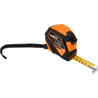 Neo Tools tape measure 5mx19mm, with winding lock, magnet (67-232)