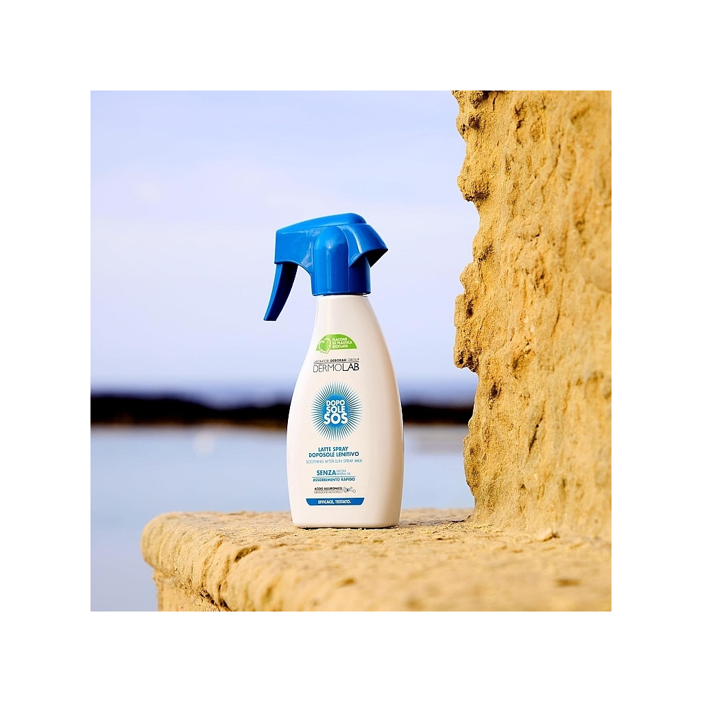 Засіб після засмаги Dermolab Latte Spray Заспокійливе молочко-спрей 250 мл (8009518491951)