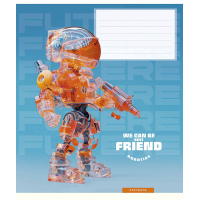 Notebook Schoolboy We can be best friend 12 sheets oblique line (012-3461C)
