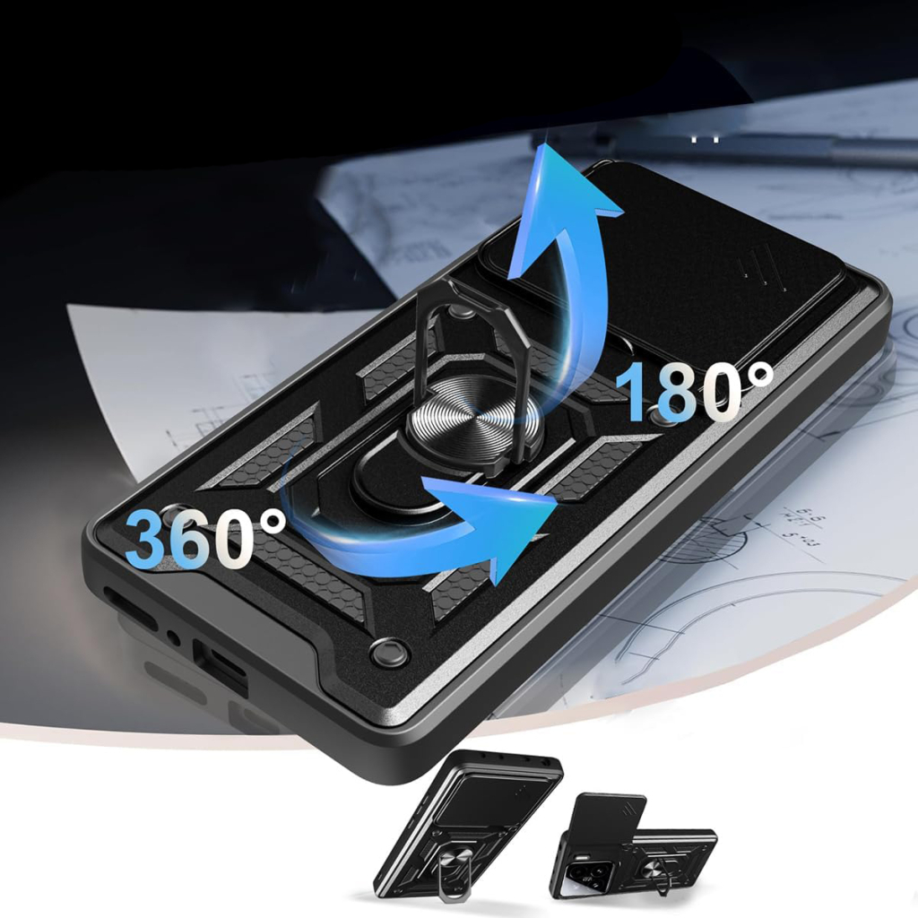 Чохол до мобільного телефона BeCover Military ZTE Blade A75 5G Black (713551)